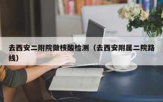 去西安二附院做核酸检测（去西安附属二院路线）
