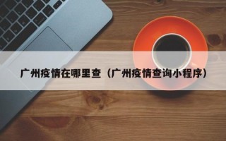 广州疫情在哪里查（广州疫情查询小程序）