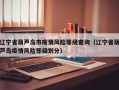 辽宁省葫芦岛市疫情风险等级查询（辽宁省葫芦岛疫情风险等级划分）