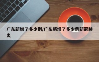 广东新增了多少例/广东新增了多少例新冠肺炎