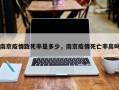 南京疫情致死率是多少，南京疫情死亡率高吗