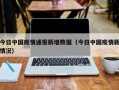 今日中国疫情通报新增数据（今日中国疫情新情况）