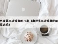 出现第二波疫情的几率（出现第二波疫情的几率大吗）