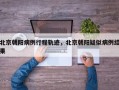 北京朝阳病例行程轨迹，北京朝阳疑似病例结果