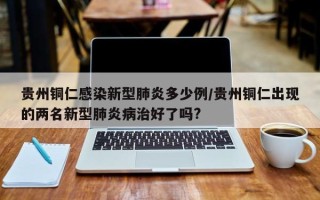 贵州铜仁感染新型肺炎多少例/贵州铜仁出现的两名新型肺炎病治好了吗?