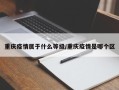 重庆疫情属于什么等级/重庆疫情是哪个区